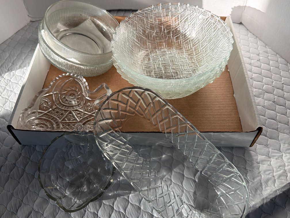 Glass Bowls and Small Serving Dishes