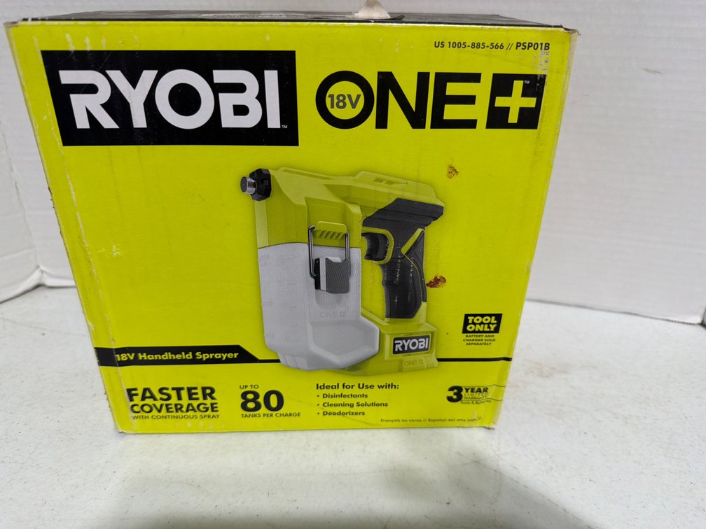 Ryobi 18 V Handheld Sprayer-New, Tool Only