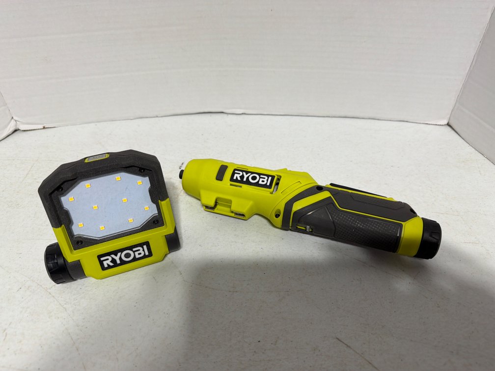 Ryobi Light, Screwdriver-New