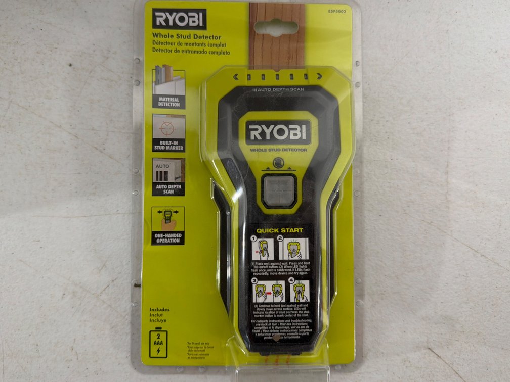 Ryobi Stud Finder-New
