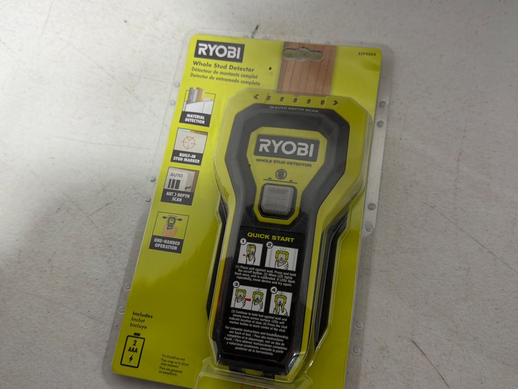 Ryobi Stud Finder-New