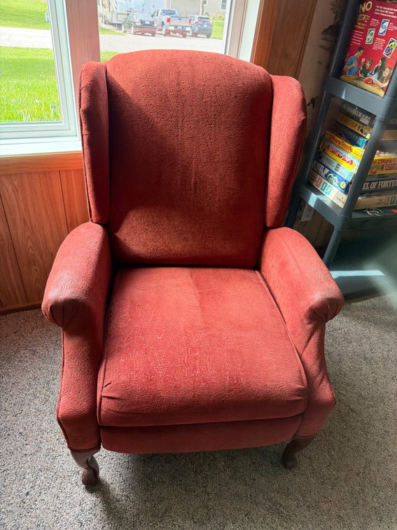 Vintage High Back Chair