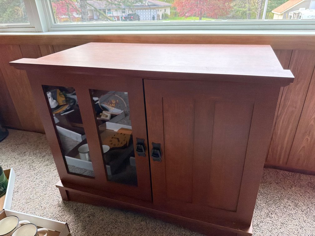 Video Cabinet-26.5” X 34.5” X 20”