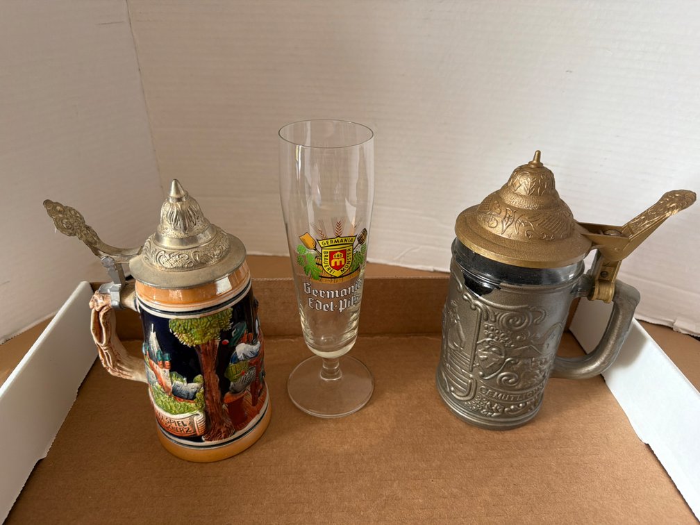 Beer Stein, Glass