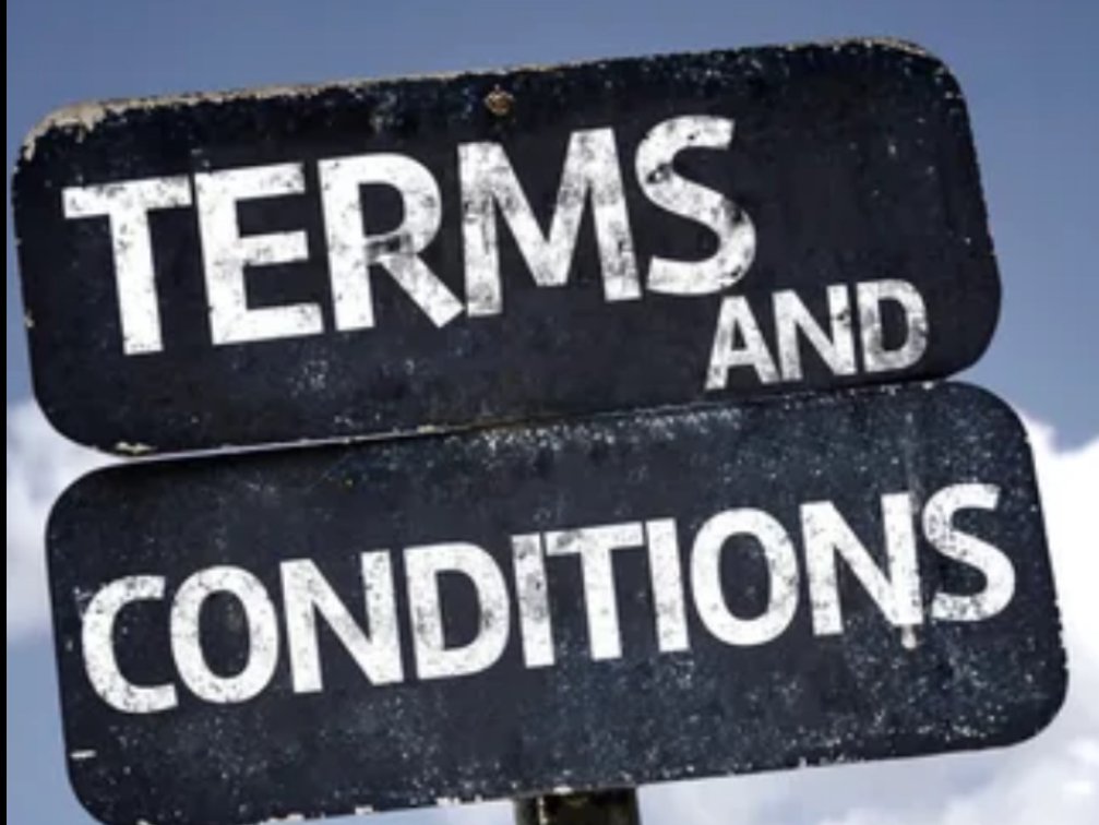 Terms and Conditions