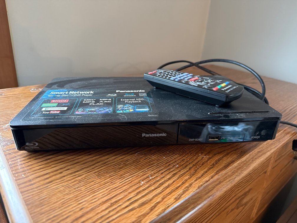Panasonic Blue-Ray/ DVD Player