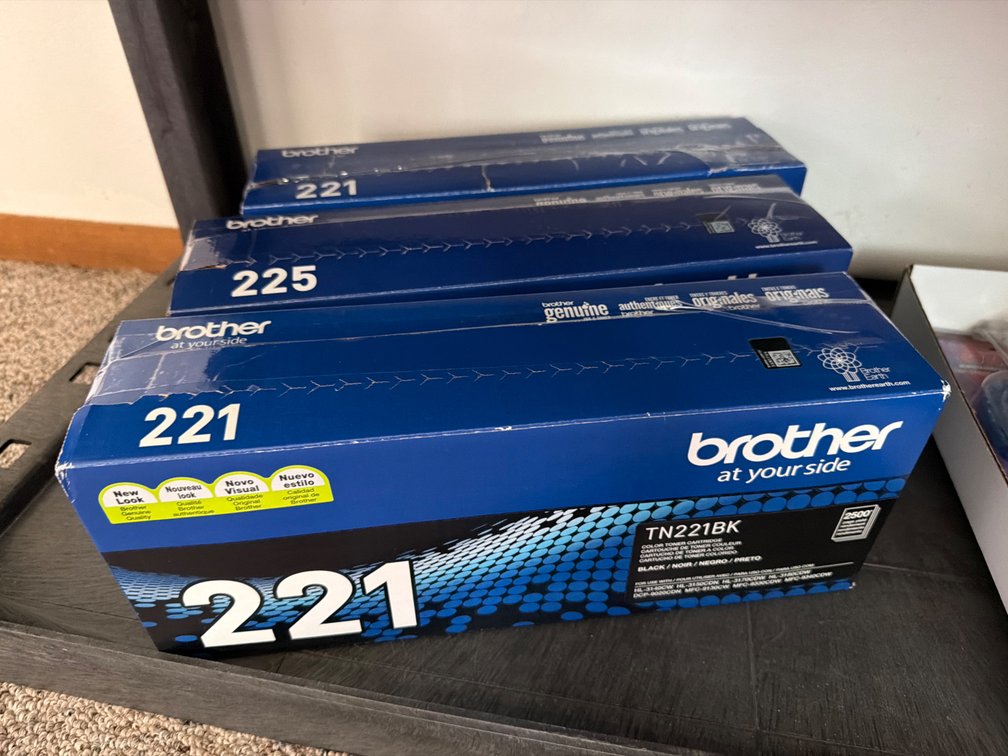 3 Brother Ink Cartridges
