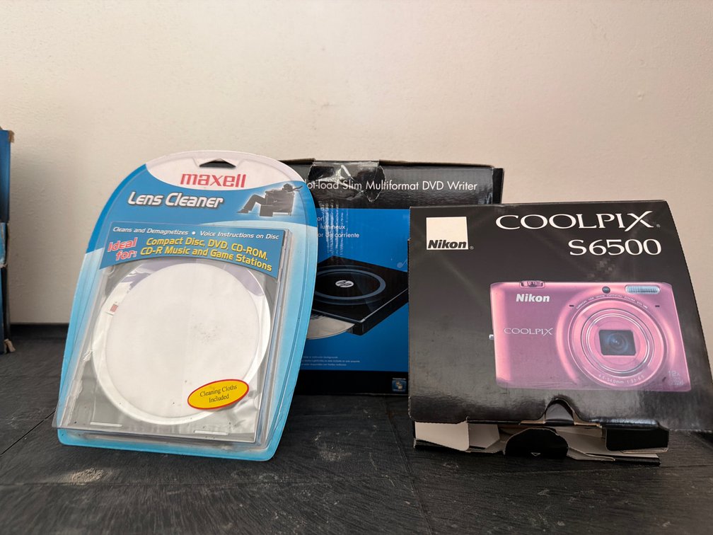 Camera, DVD Writer