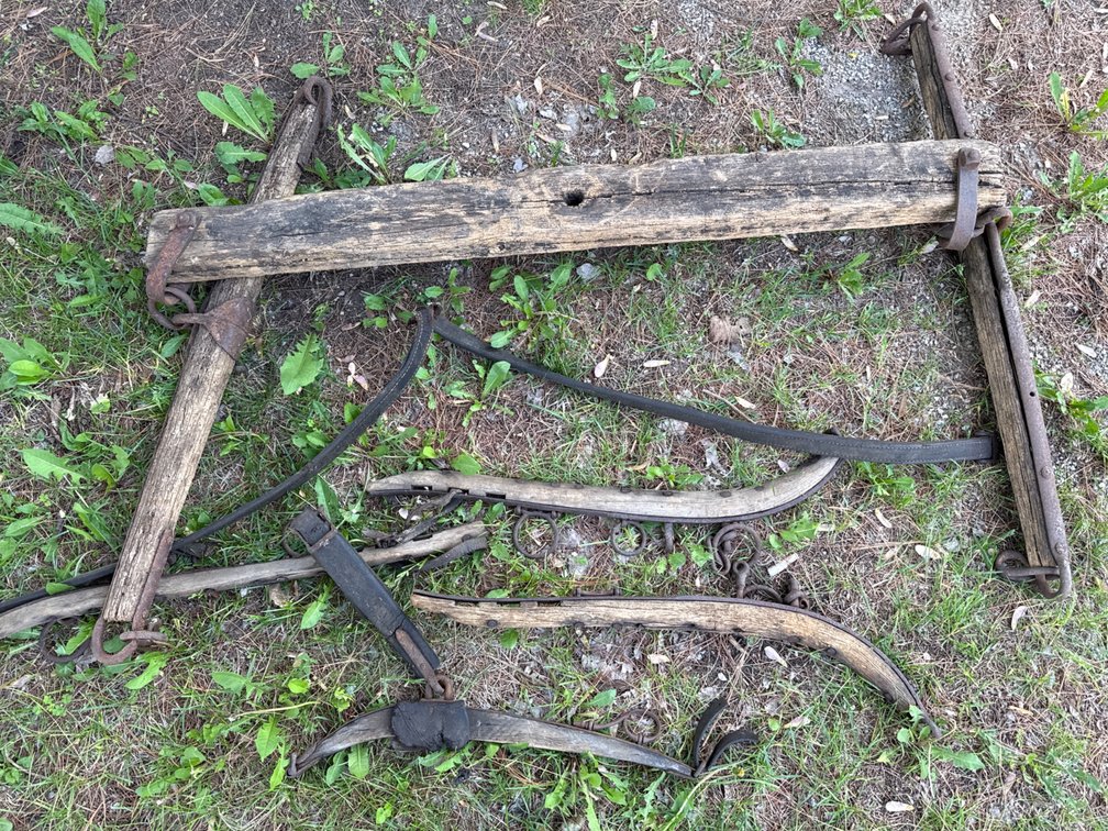 Antique Wooden Farm Yoke