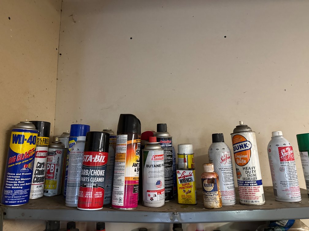 WD-40, Glass Cleaner, Butane Fuel & More