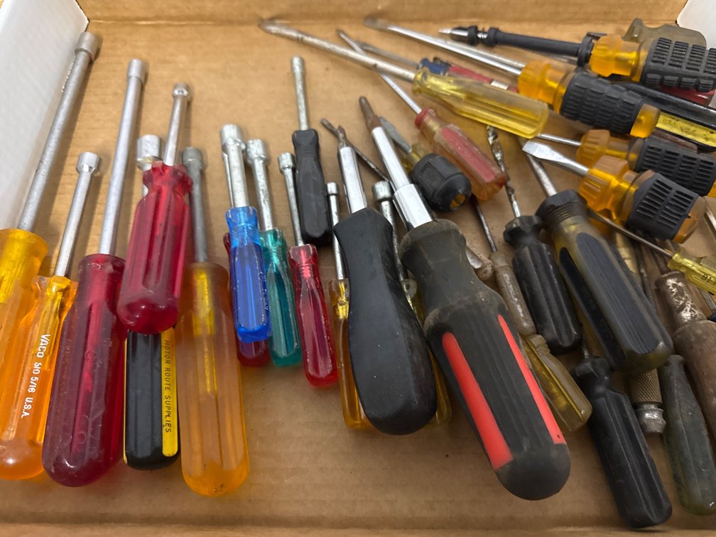 Screwdrivers, Socket Wrenches, & More