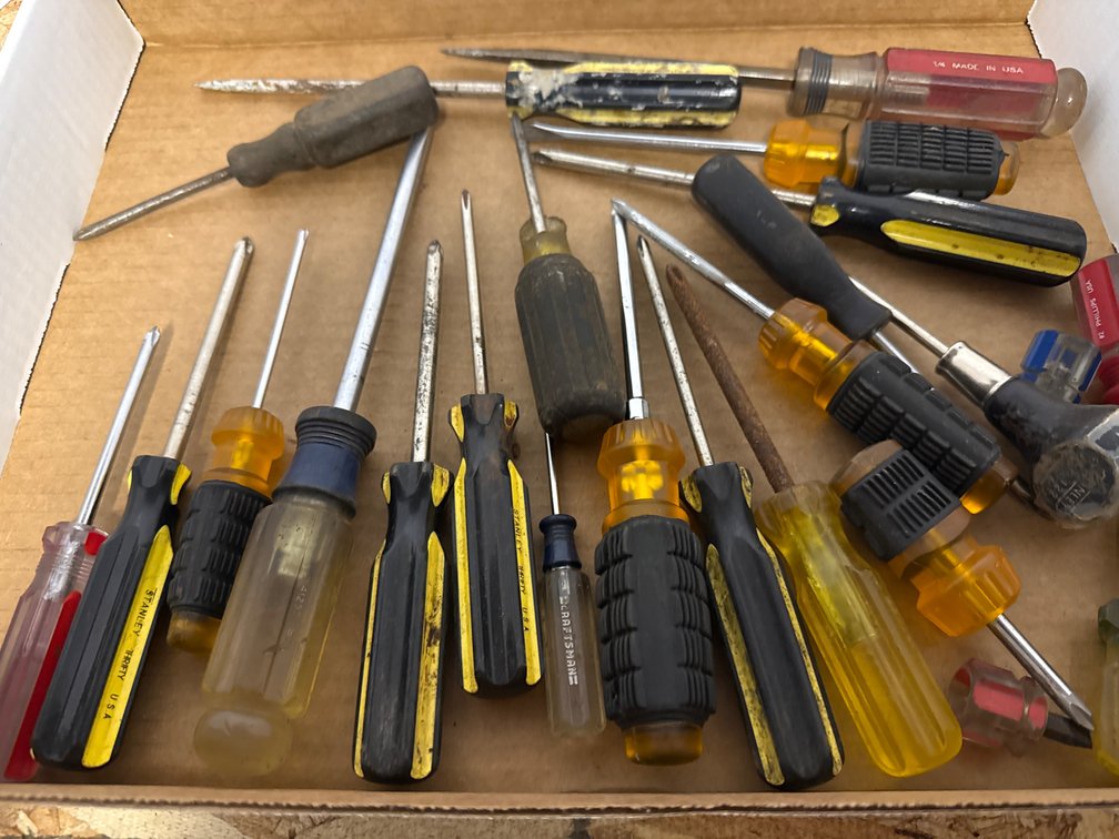 Standard & Phillips Screwdrivers