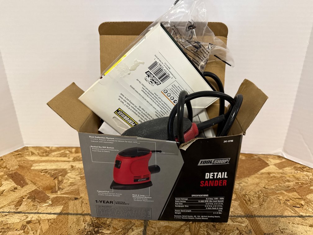 Tool Shop Sander w/Discs