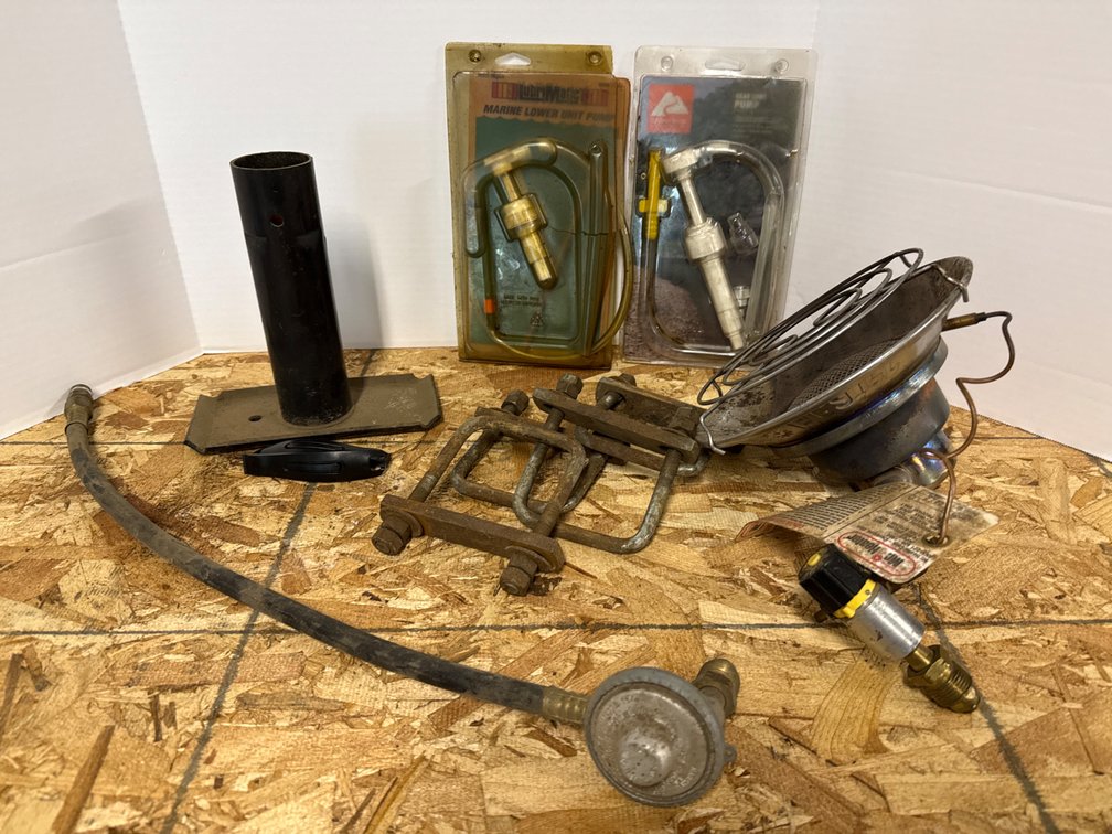 Mr Heater, Lower Unit Pump, U-Bolts & More