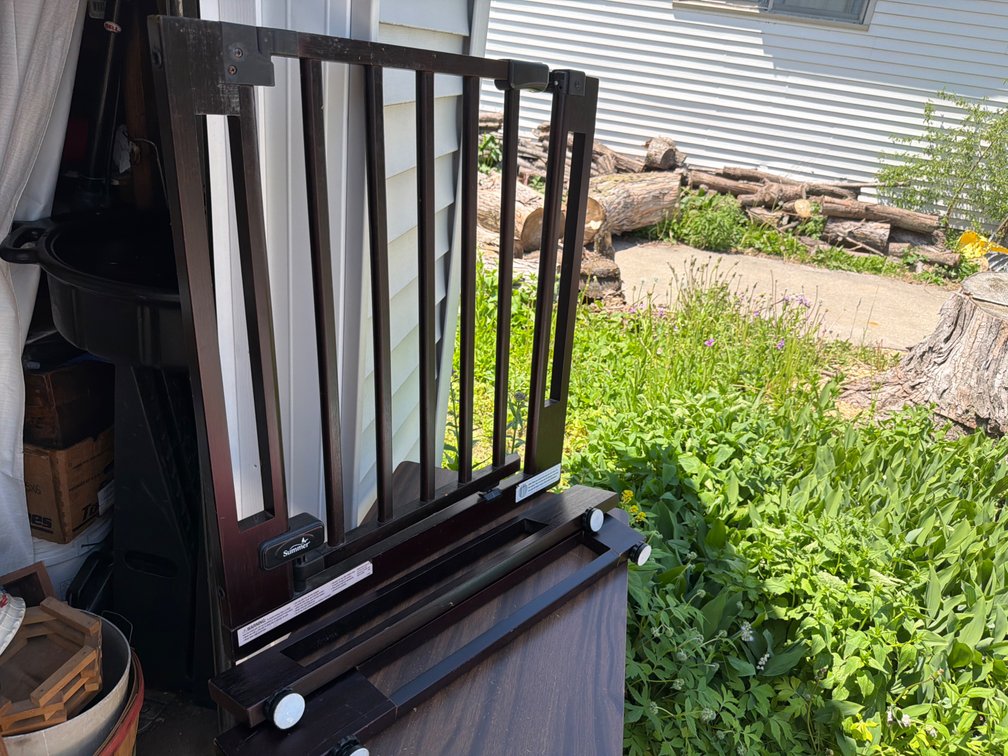 Wood Safety Gate