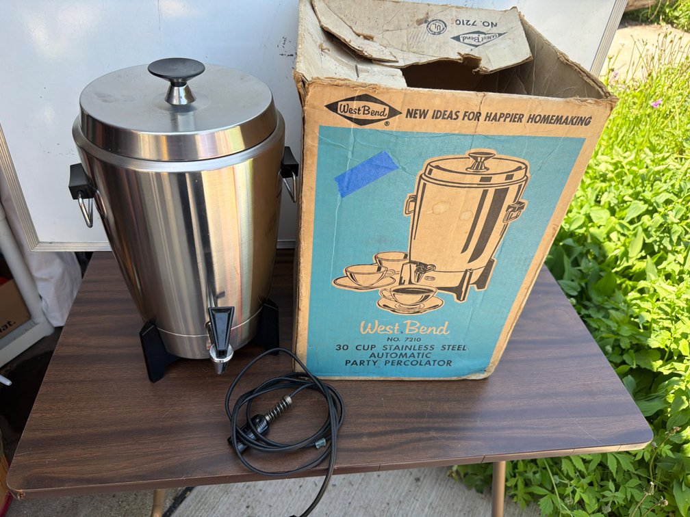 Stainless Steel Party Percolator