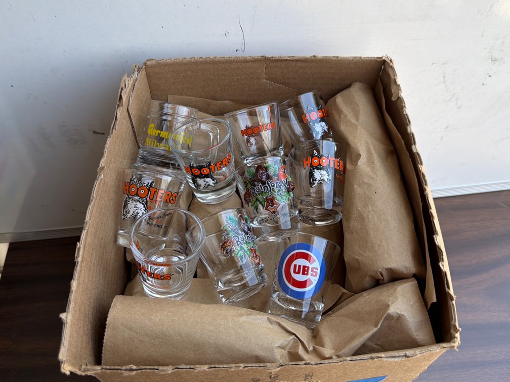 Numerous Shot Glasses