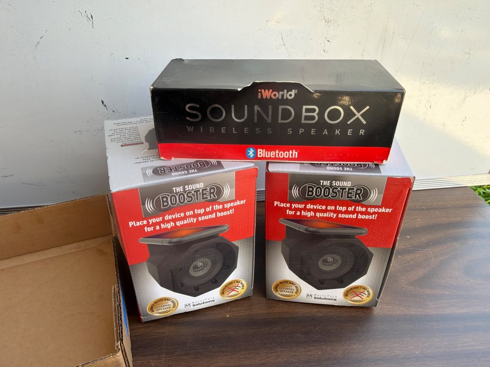 Wireless Speaker, Sound Boosters