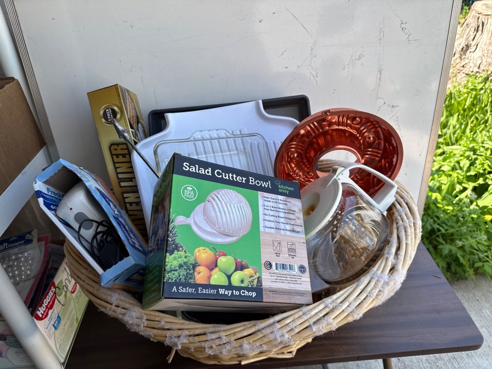 Basket of Kitchen Gadgets