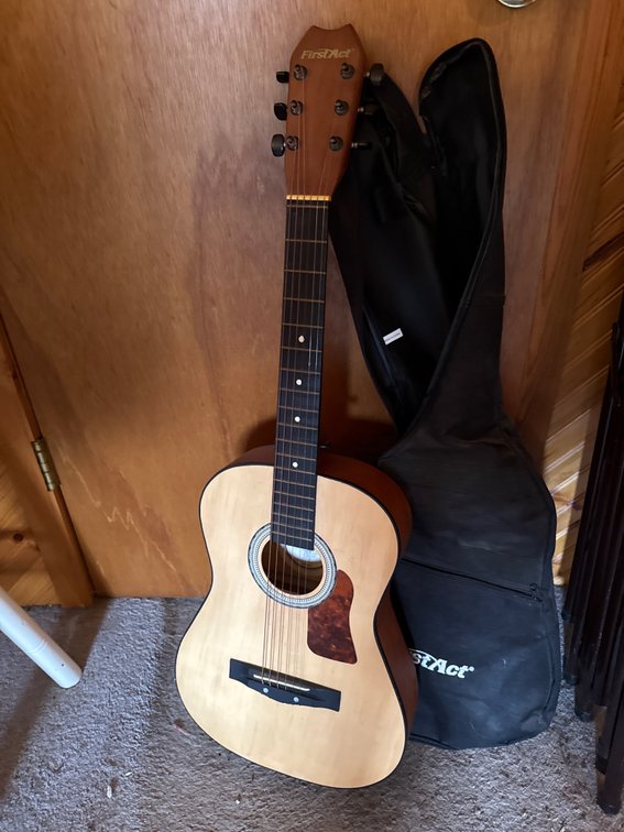 First Act Guitar, Stand and Case