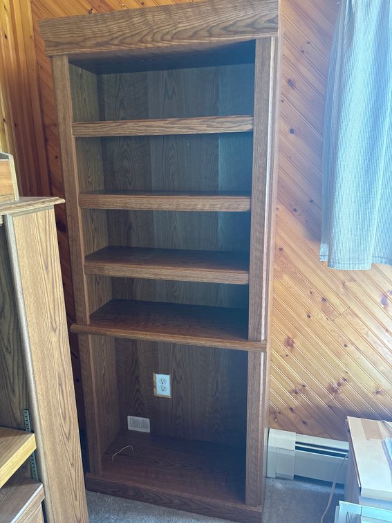Bookshelf - 71 in x 29 in x 12 in