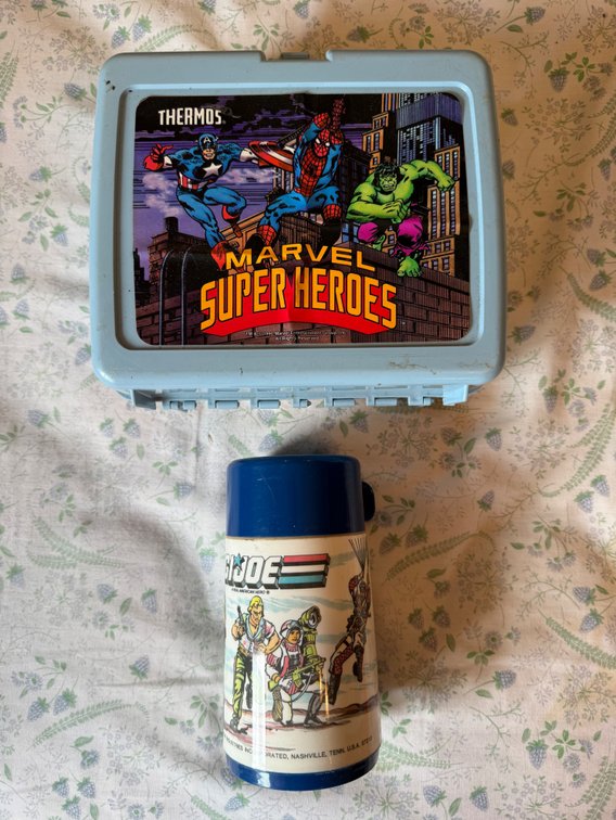 Thermos Lunch Box, Thermoses-GI Joe