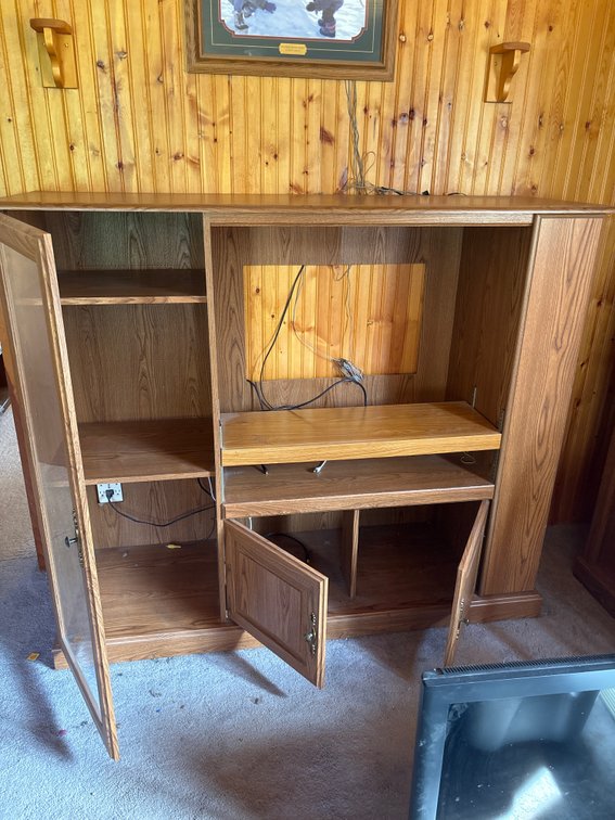 Entertainment Center - 50” x 59” x 19”