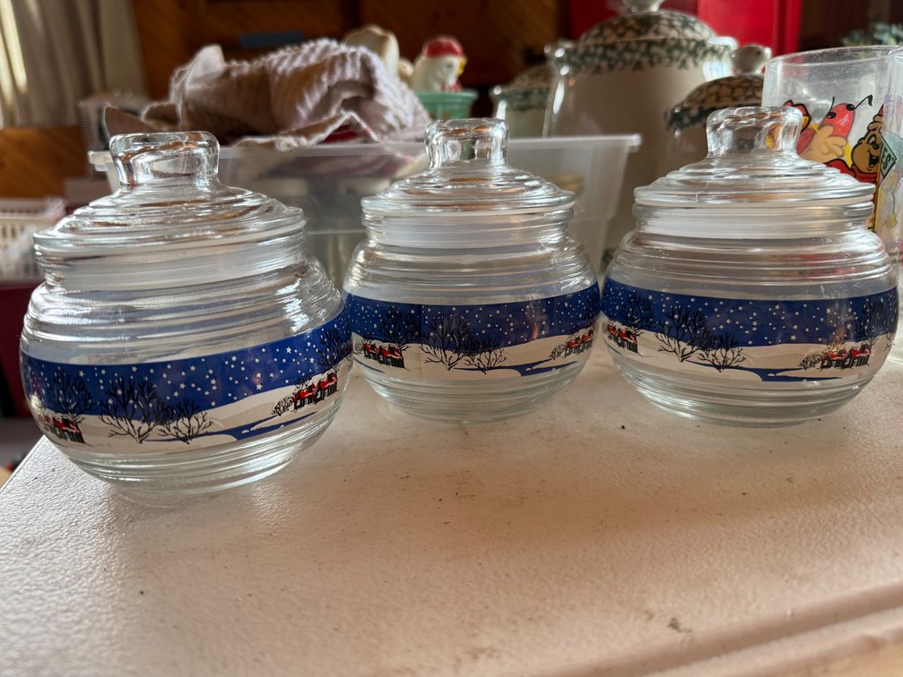 Holiday Jars, Set of 3