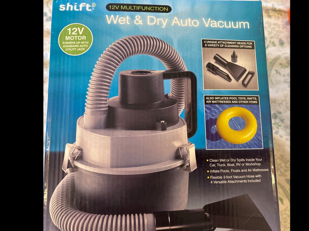 12 V Multi Function Wet & Dry Auto Vacuum