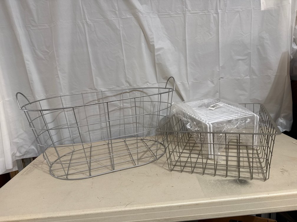 Wire Crates and Rack