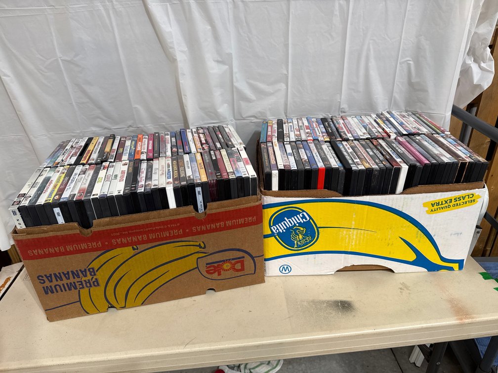 2 Boxes of DVD’s