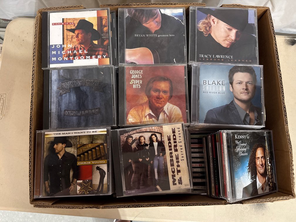 Large Box of CD’s