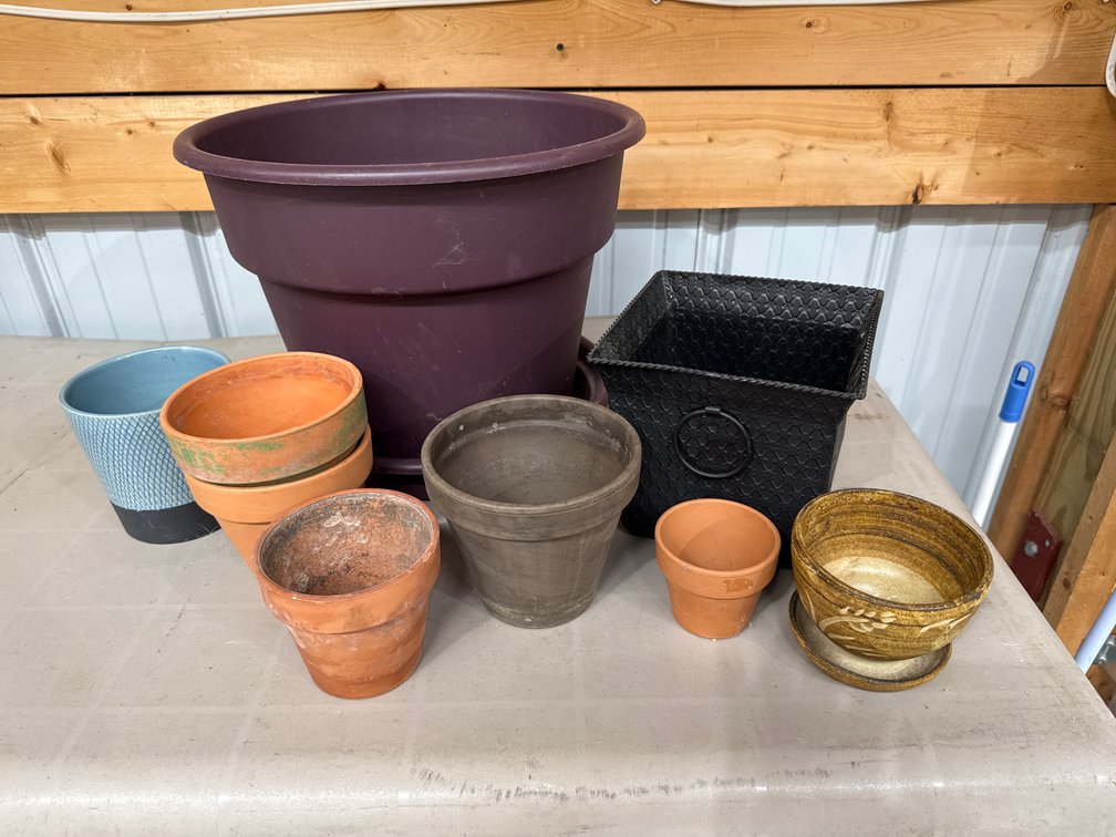 Variety of Planter Pots