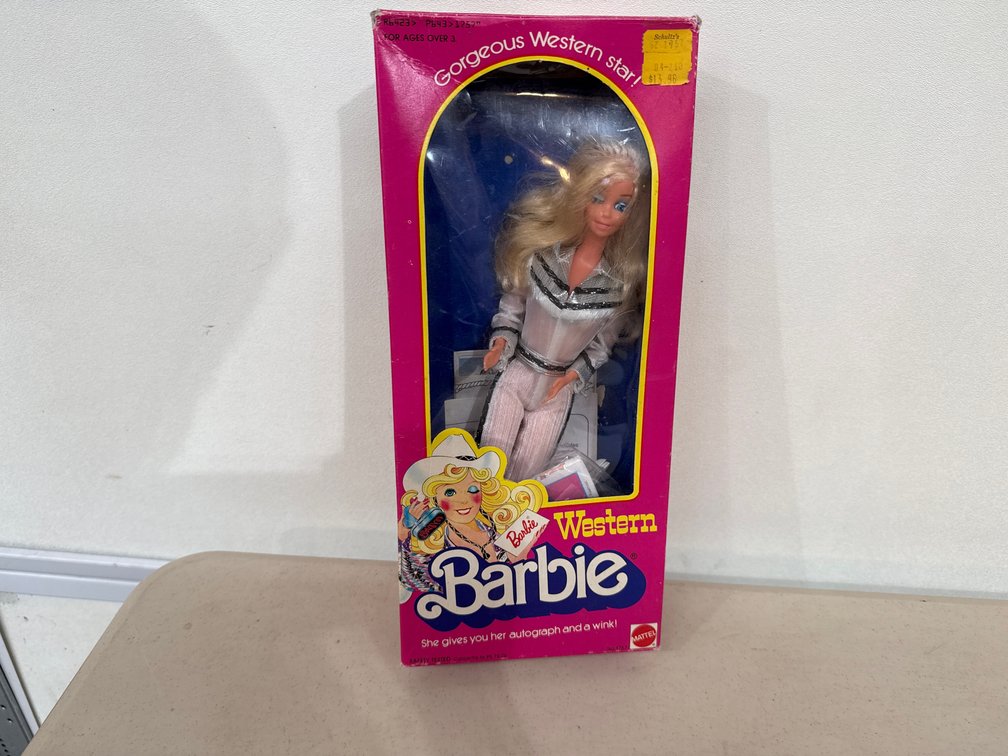 Western Barbie in Box