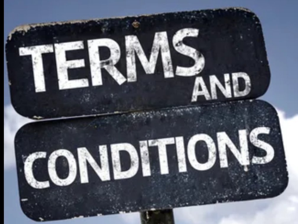 Terms and Conditions