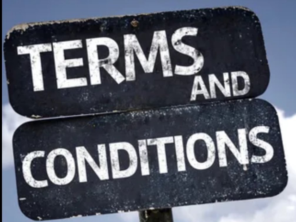 Terms and Conditions