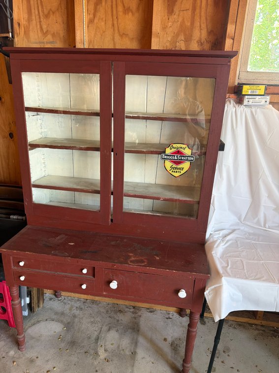Old Hutch-64” X 41” X 20”