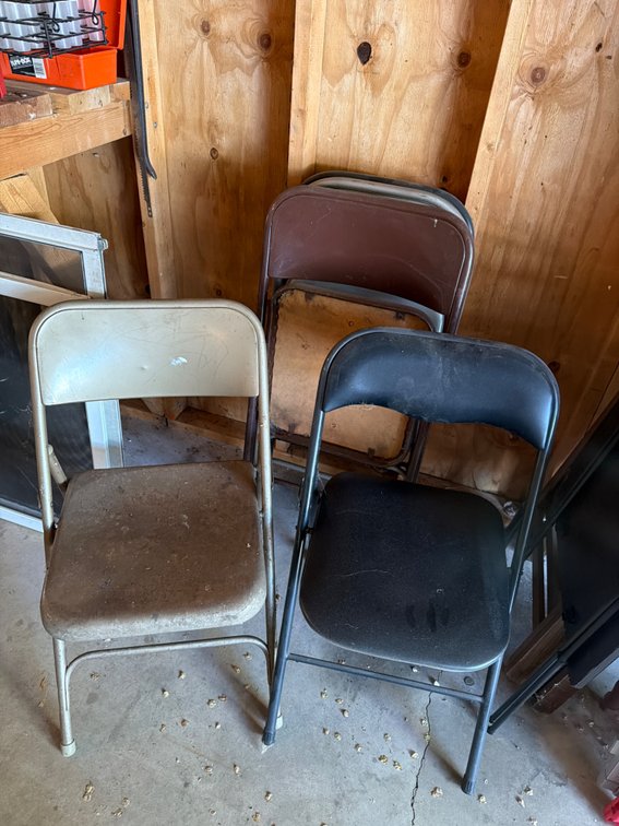 Folding Chairs-5 Different