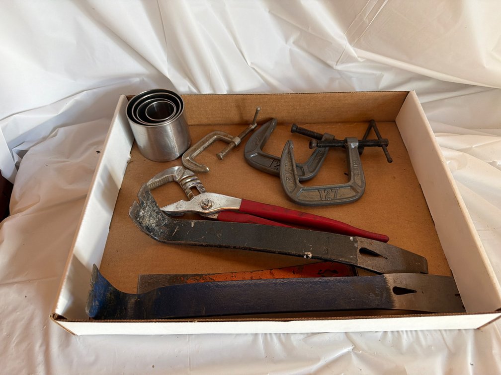 Clamps, Pry Bars, Pliers
