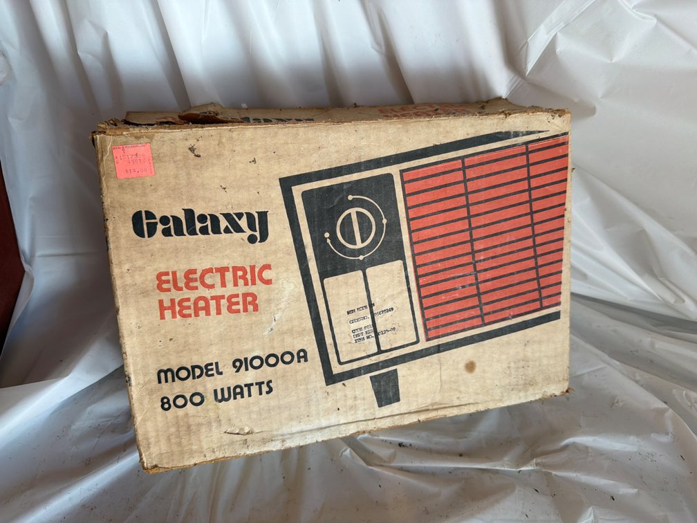 Electric Heater-In Box, Untested