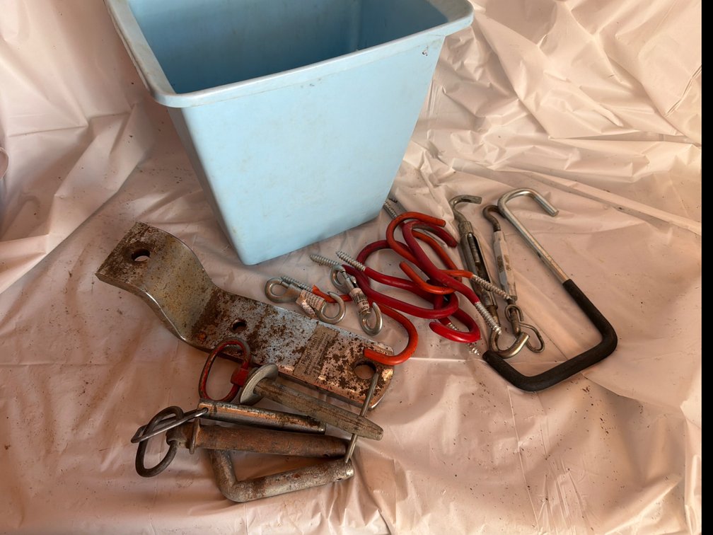 Storage Hooks, Hitch, Pins