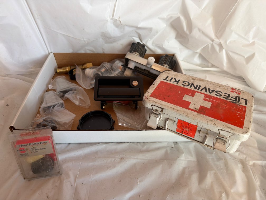 Faucet& Sink Attachments w/ First Aid Kit
