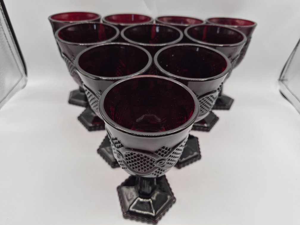 Avon Cape Cod Goblets 5" Tall