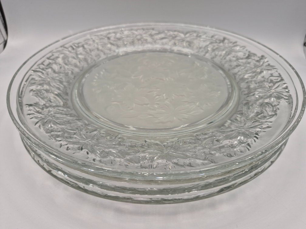 4 Princess House "Fantasia" Dinner Plates