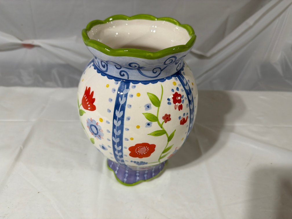 10” Tall Vase