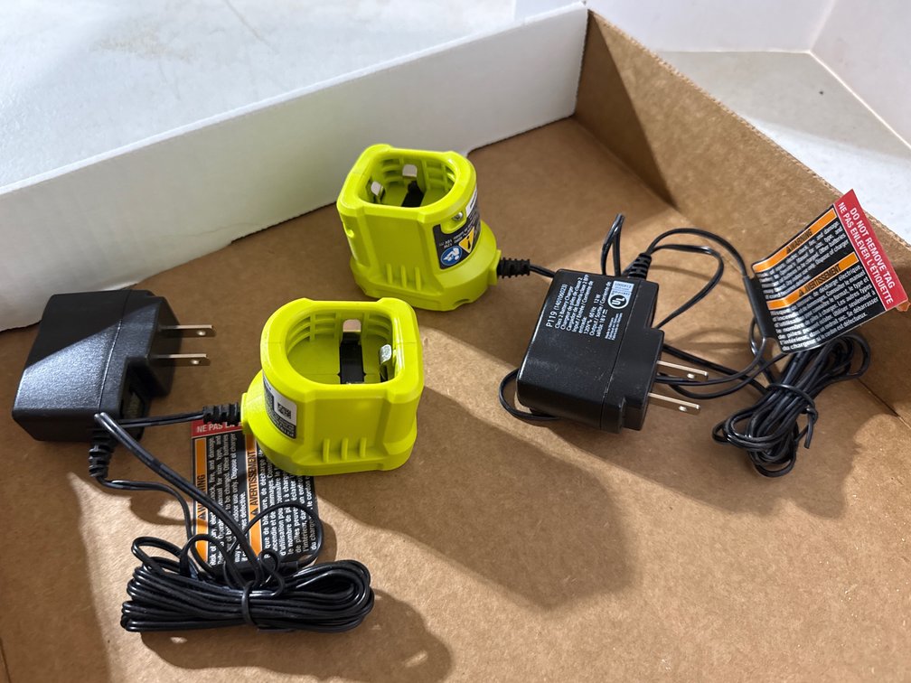 Ryobi Tool Charging Ports
