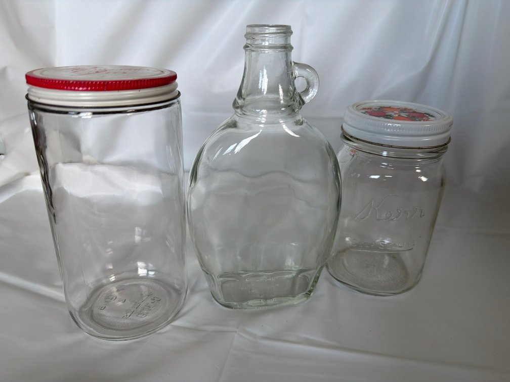 Old Refrigerator Jar, Jar and Bottle