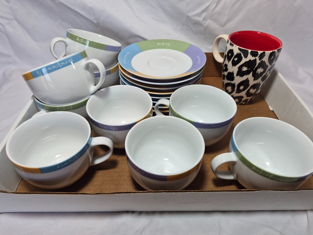 Mary Kay Cups & Saucers
