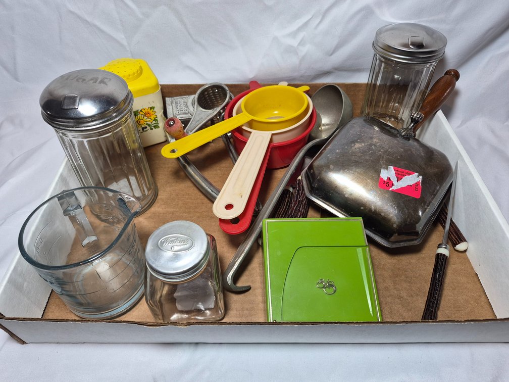 Crumb Catcher, Shakers, Cheese Grater, Knives, More