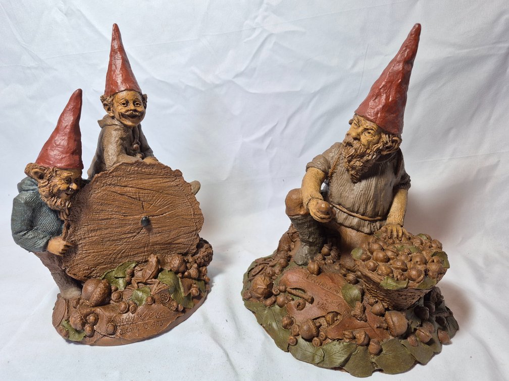 Tom Clark Gnomes Franklin, Woody and Chane
